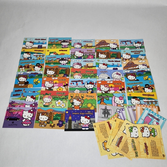 Hello Kitty Mini Postcard Trading Cards & Stickers Sanrio - Picture 1 of 4